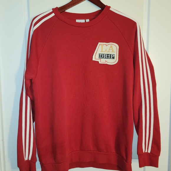 LA Drip Addidas Cre Neck Sweater Men's Medium - Picture 7 of 8